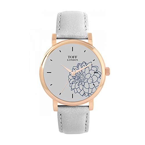 Toff London Blue Dahlia Uhr von Toff London