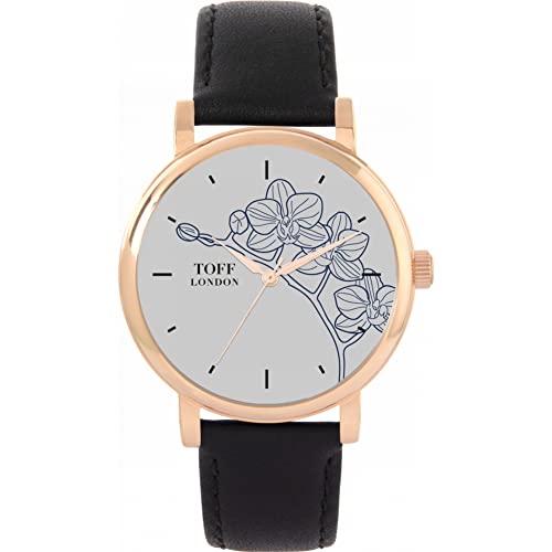 Toff London Blue Orchid Uhr von Toff London