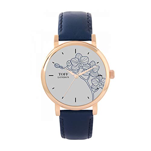 Toff London Blue Orchid Uhr von Toff London