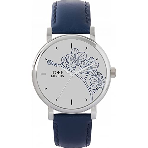 Toff London Blue Orchid Uhr von Toff London