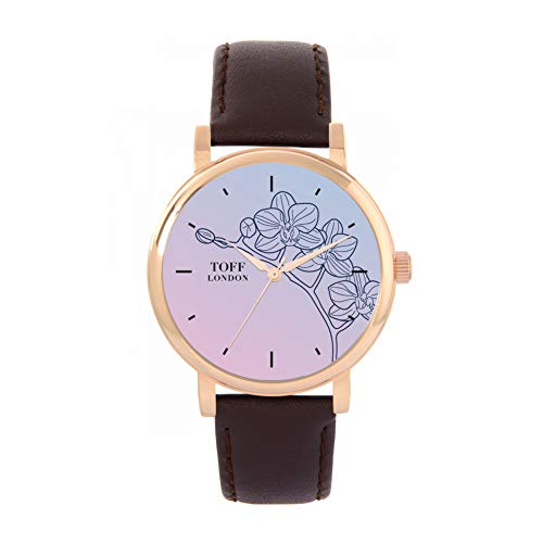 Toff London Blue Orchid Uhr von Toff London