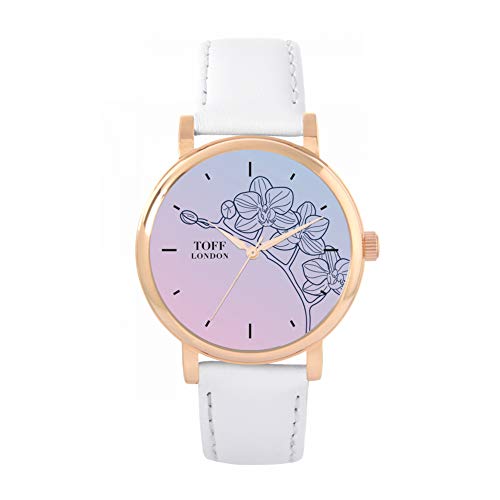 Toff London Blue Orchid Uhr von Toff London