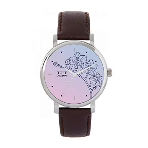 Toff London Blue Orchid Uhr von Toff London