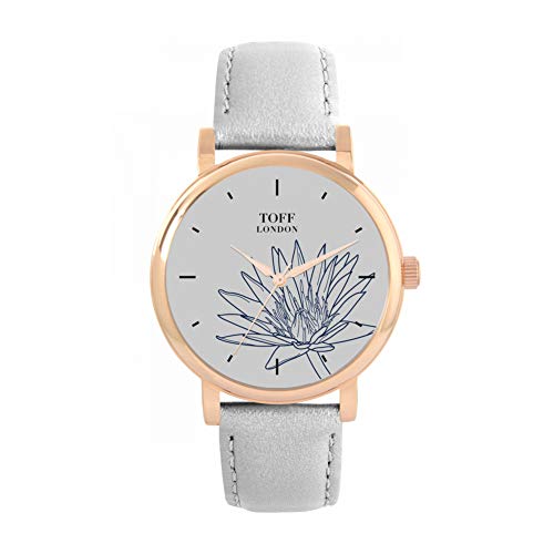 Toff London Blue Water Lilies Uhr von Toff London