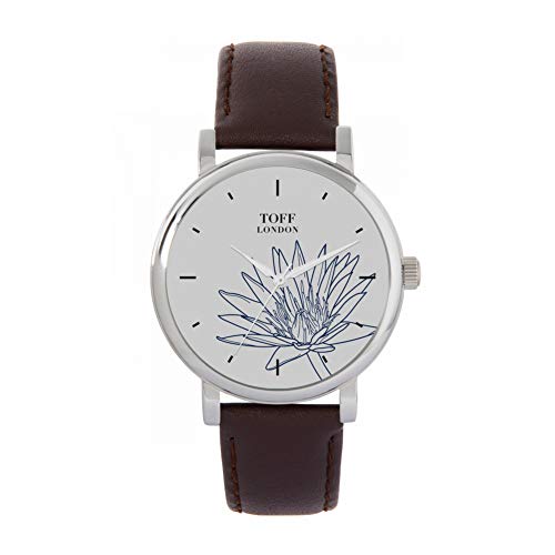 Toff London Blue Water Lilies Uhr von Toff London