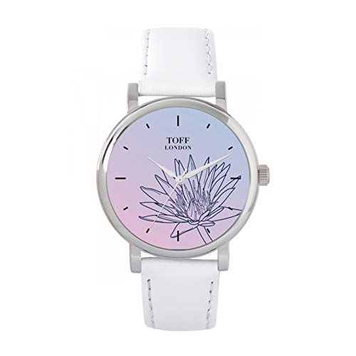 Toff London Blue Water Lilies Uhr von Toff London