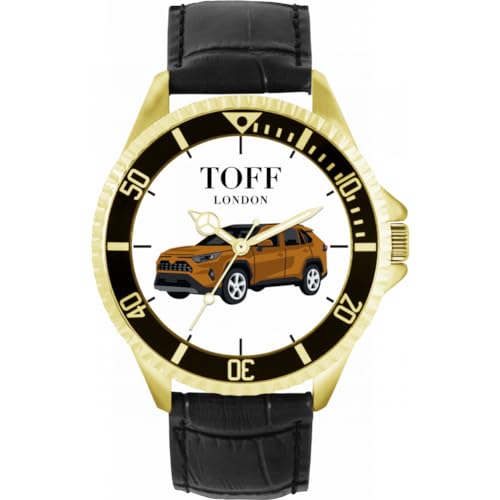 Toff London Braune 4x4 Uhr TLWL-1560 von Toff London