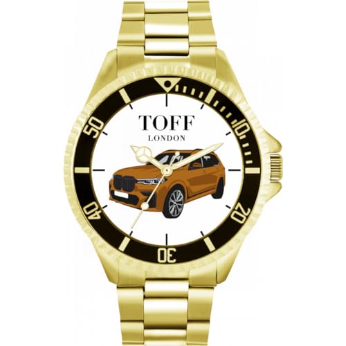 Toff London Braune 4x4 Uhr TLWL-2558 von Toff London
