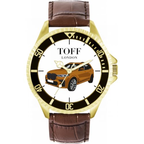 Toff London Braune 4x4 Uhr TLWL-3120 von Toff London
