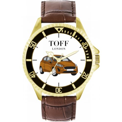 Toff London Braune Kleinwagenuhr TLWL-1603 von Toff London