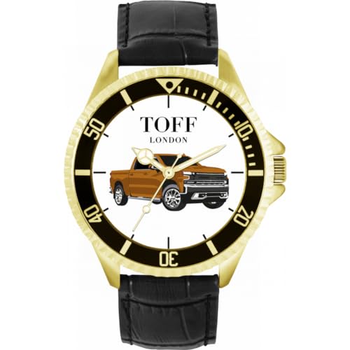 Toff London Brown American Pickup Watch TLWL-2886 von Toff London