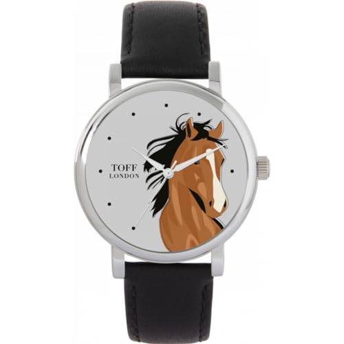 Toff London Brown Arabain Head Watch von Toff London