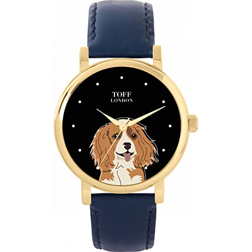 Toff London Cavalier King Charles Head Hundeuhr von Toff London