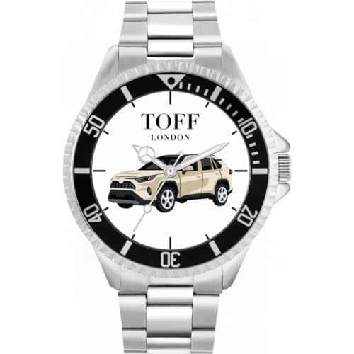 Toff London Creme 4x4 Uhr TLWL-1458 von Toff London