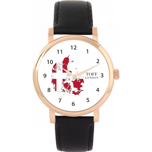 Toff London Dänemark Flag Watch von Toff London