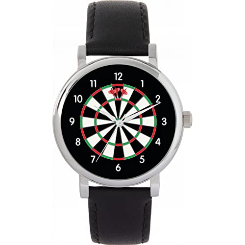 Toff London Dartscheibe 180 Ziffern Uhr von Toff London