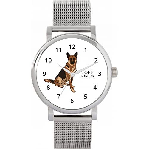 Toff London Deutscher Schäferhund Uhr von Toff London