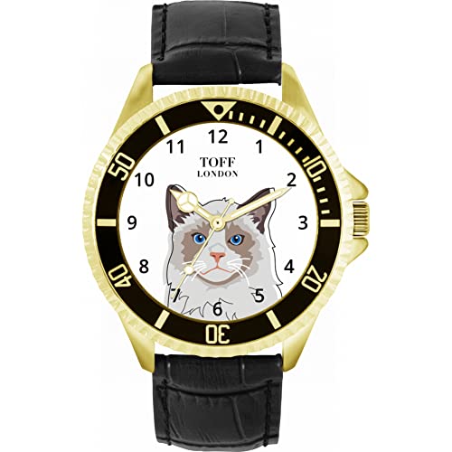 Toff London Die Ragdoll Head Katzenuhr Toff London Die Ragdoll Head Katzenuhr von Toff London