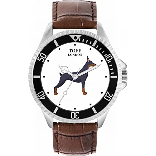 Toff London Dobermann-Hundeuhr von Toff London