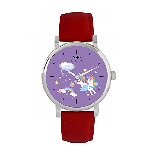 Toff London Einhorn Regenbogen-Wolkenuhr von Toff London