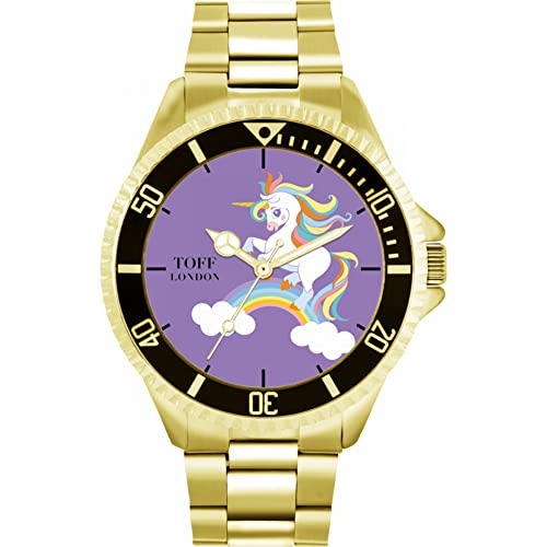 Toff London Einhorn Regenbogenuhr von Toff London