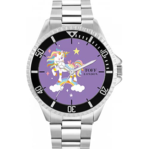 Toff London Einhorn Regenbogenuhr von Toff London