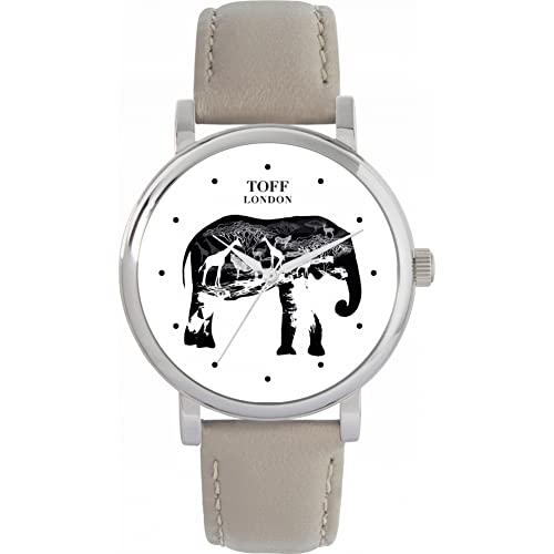 Toff London Elefanten-Silhouette-Uhr von Toff London