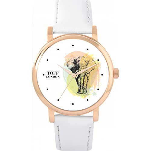 Toff London Elefantenaquarelluhr von Toff London