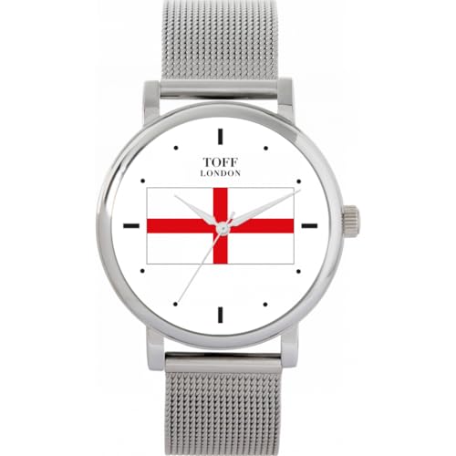 Toff London Englische Flagge Uhr von Toff London