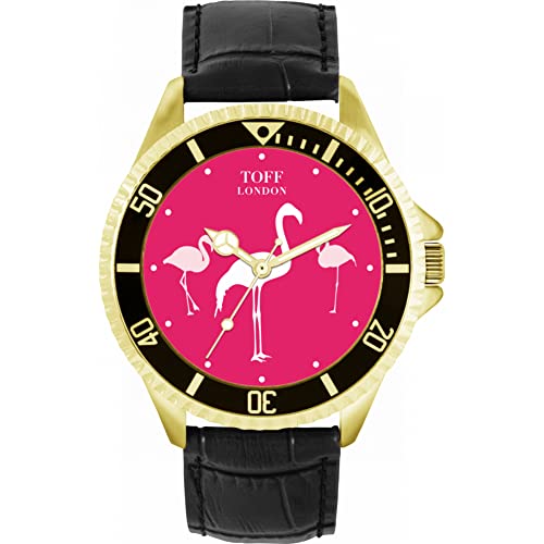 Toff London Flamingo-Uhr von Toff London