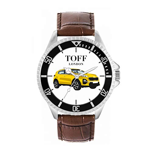 Toff London Gelbe 4x4 Uhr TLWL-2104 von Toff London
