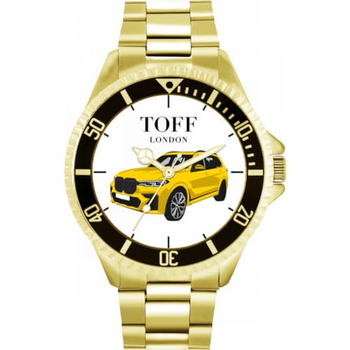 Toff London Gelbe 4x4 Uhr TLWL-2561 von Toff London