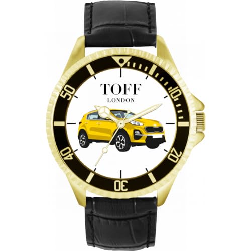 Toff London Gelbe 4x4 Uhr TLWL-2947 von Toff London