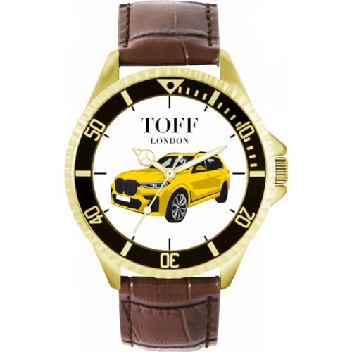 Toff London Gelbe 4x4 Uhr TLWL-3123 von Toff London