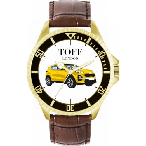 Toff London Gelbe 4x4 Uhr TLWL-3228 von Toff London