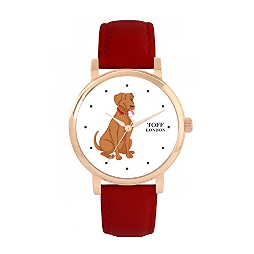 Toff London Golden Retriever-Hundeuhr von Toff London