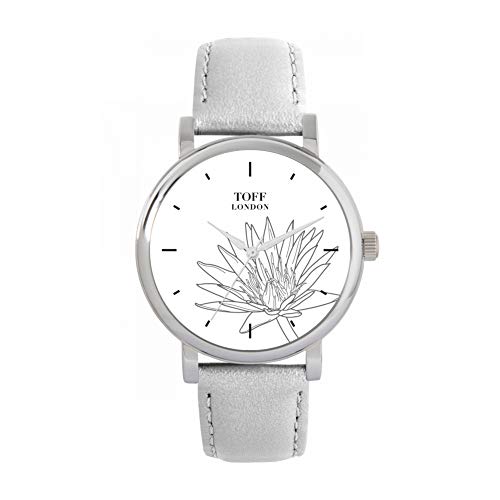 Toff London Grau Seerosen Uhr von Toff London