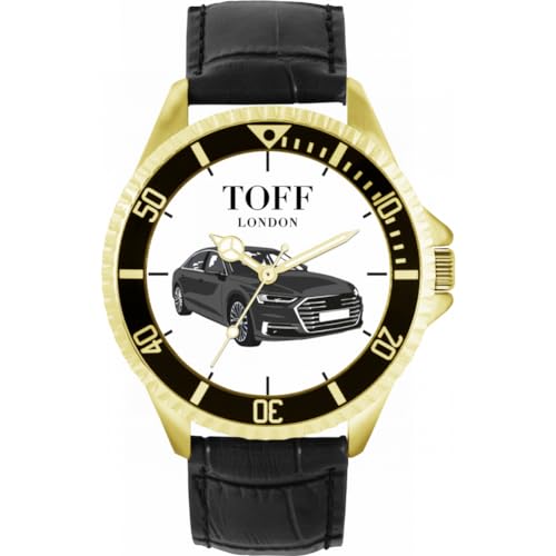 Toff London Graue Executive Limousine Auto Uhr TLWL-3413 von Toff London