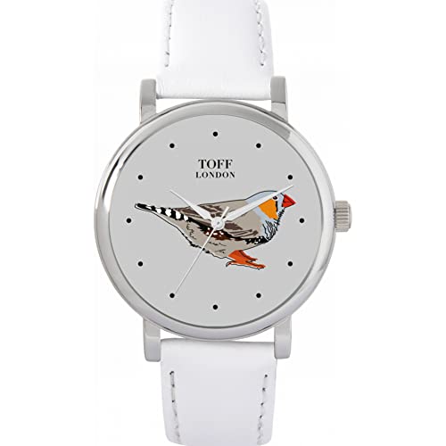 Toff London Graue Finken Uhr von Toff London