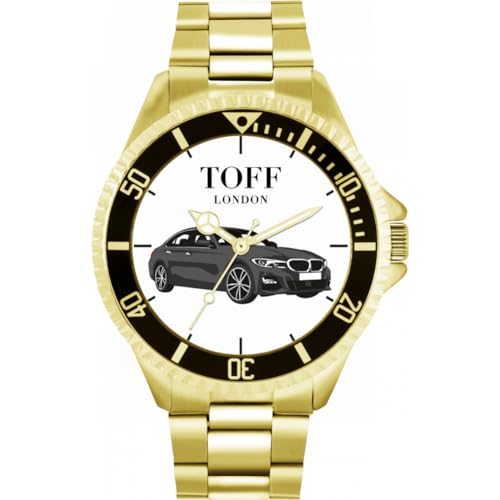 Toff London Graue Limousine Auto Uhr TLWL-2513 von Toff London