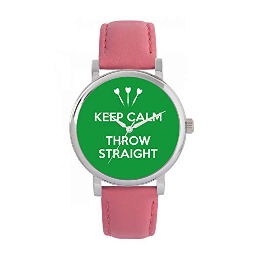 Toff London Green Keep Calm Throw Straight Watch von Toff London