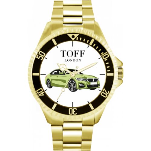 Toff London Grüne Limousine Auto Uhr TLWL-2515 von Toff London