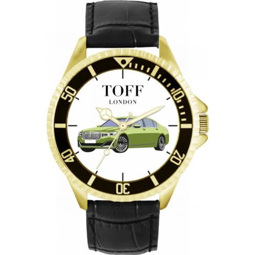 Toff London Grüne Limousine Auto Uhr TLWL-2883 von Toff London