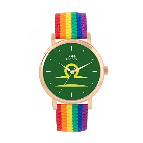 Toff London Grüne Waage-Uhr von Toff London