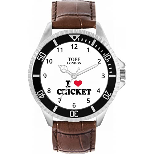 Toff London Ich Liebe Cricket Watch von Toff London