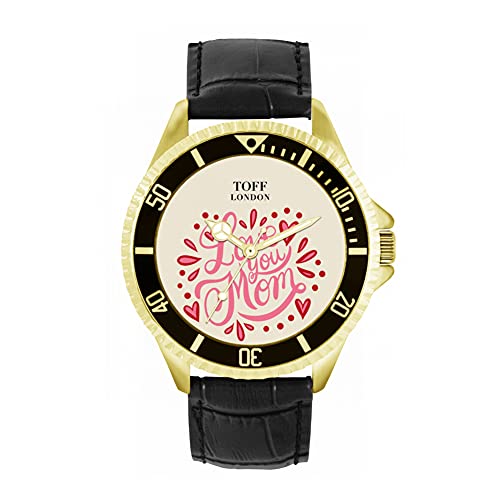 Toff London Liebe Dich Mama Herz Uhr von Toff London