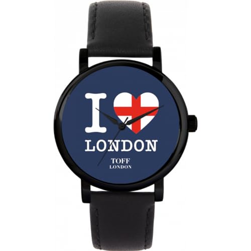 Toff London Ich Liebe London Navy Uhr von Toff London