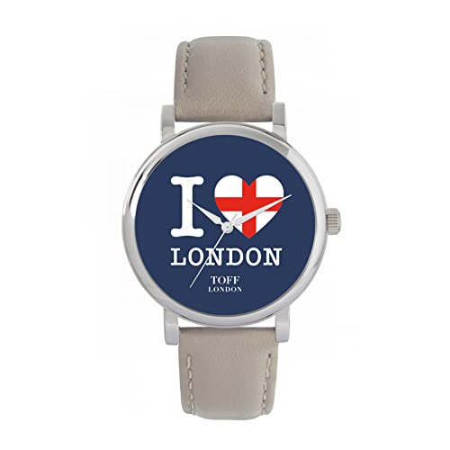 Toff London Ich Liebe London Navy Uhr von Toff London