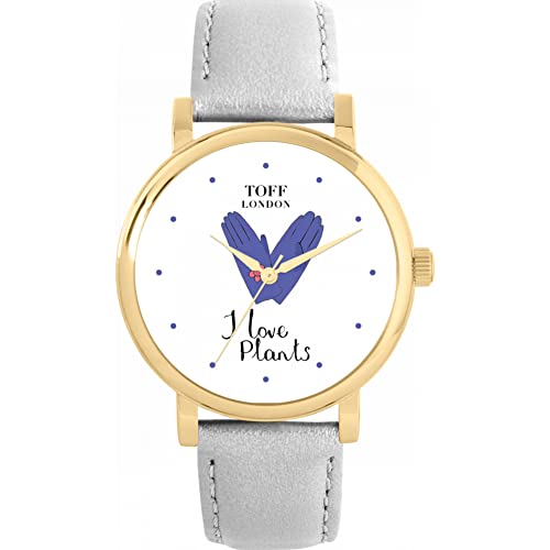 Toff London Ich Liebe Pflanzen Handschuhe Uhr von Toff London