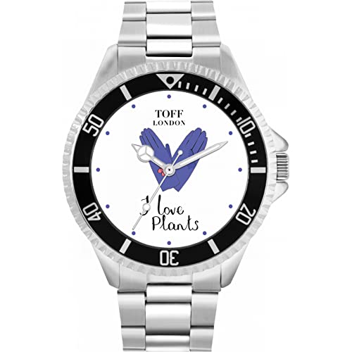 Toff London Ich Liebe Pflanzen-Handschuh-Uhr von Toff London